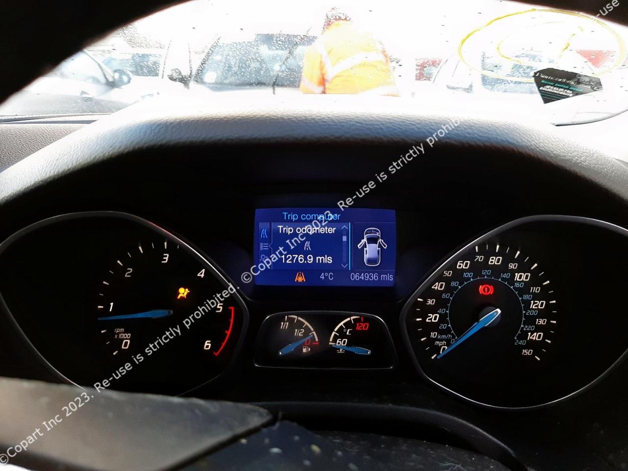 FORD FOCUS TITA 2012 VIN WF0KXXGCBKCY56334 фото 9
