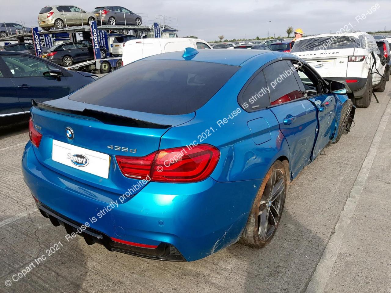 BMW 435D XDRIV 2017 VIN WBA4L32000BE95506 фото 3