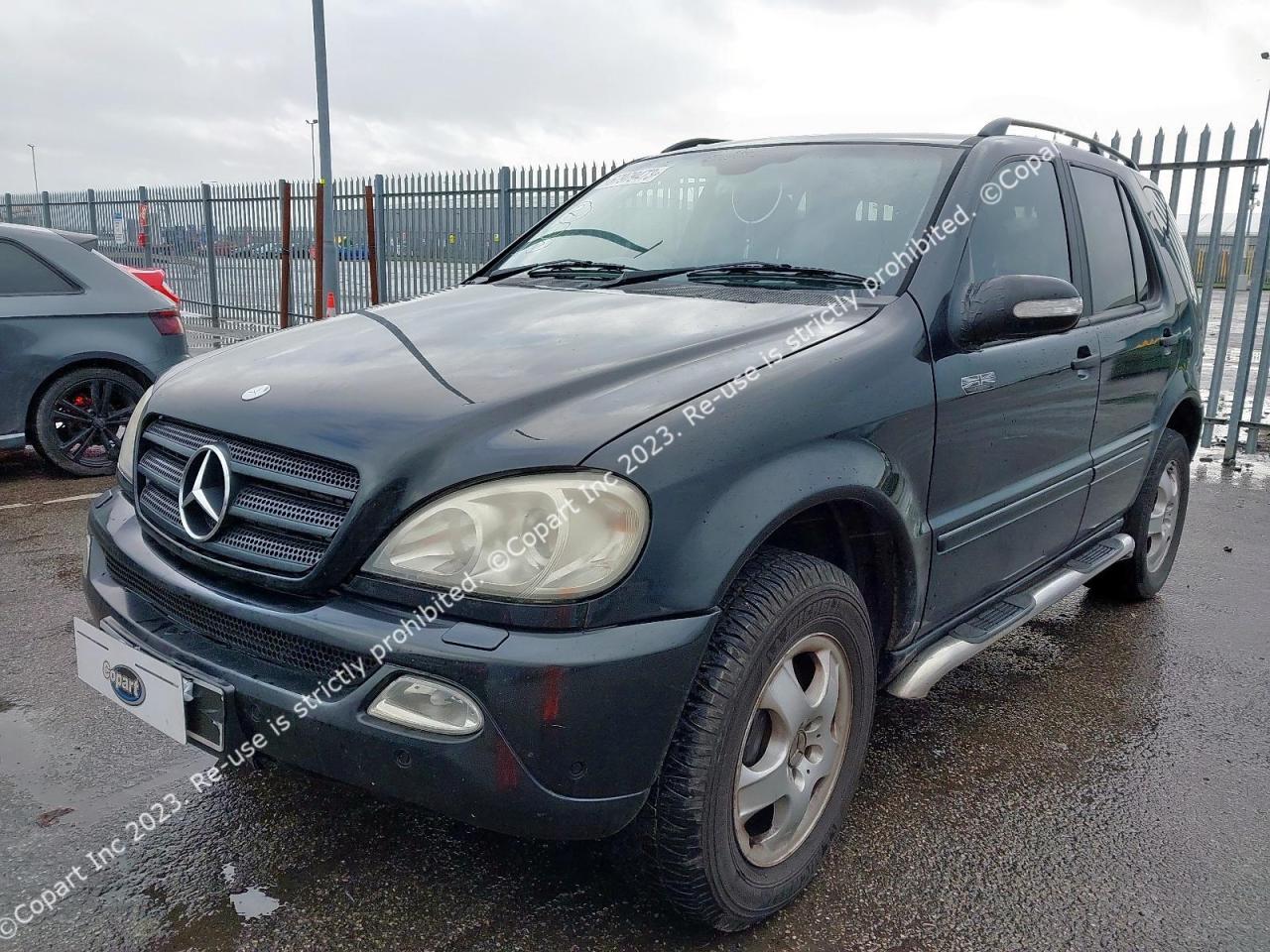 MERCEDES BENZ ML270 CDI 2002 VIN WDC1631132A323316