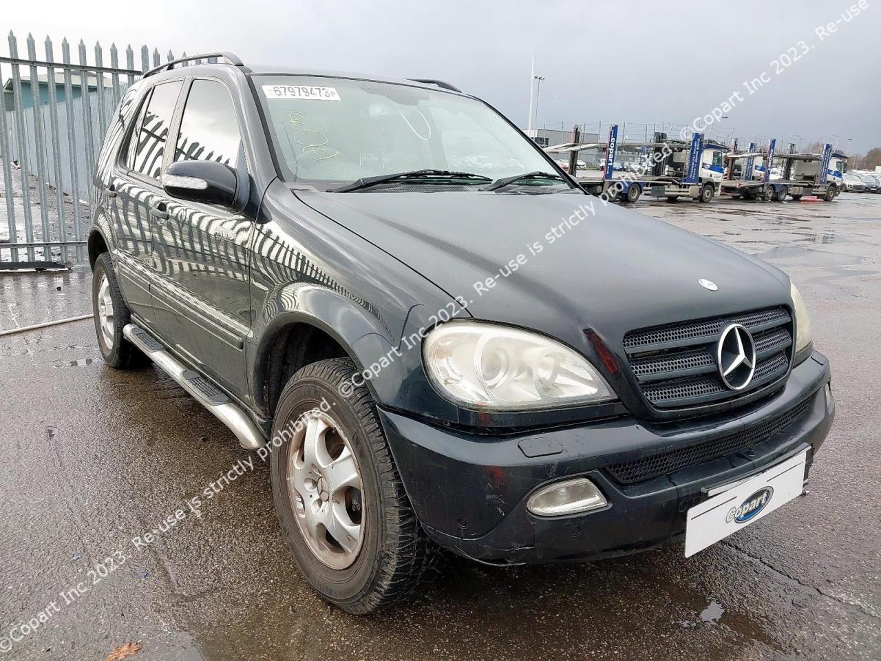 MERCEDES BENZ ML270 CDI 2002 VIN WDC1631132A323316 фото 2