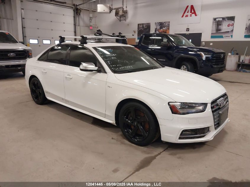 AUDI S4 2016 VIN WAUFGCFL2GA000687