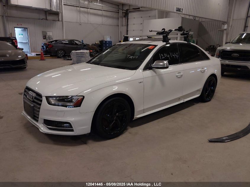 AUDI S4 2016 VIN WAUFGCFL2GA000687 фото 2