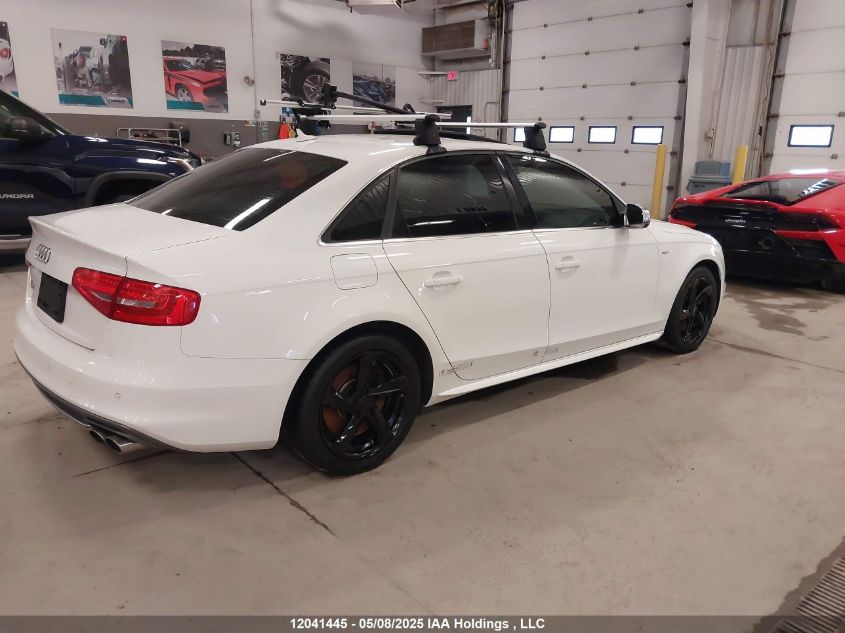 AUDI S4 2016 VIN WAUFGCFL2GA000687 фото 4