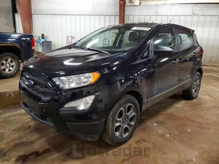 Ford Ecosport 2020 VIN MAJ3S2FE1LC378990