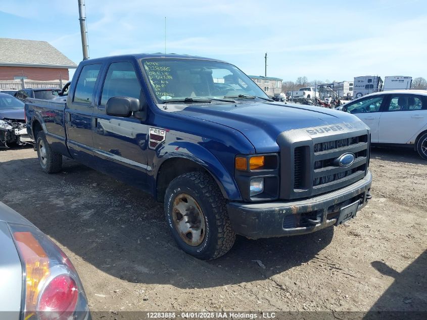 FORD F-250 2008 VIN 1FTSW20R78ED43288