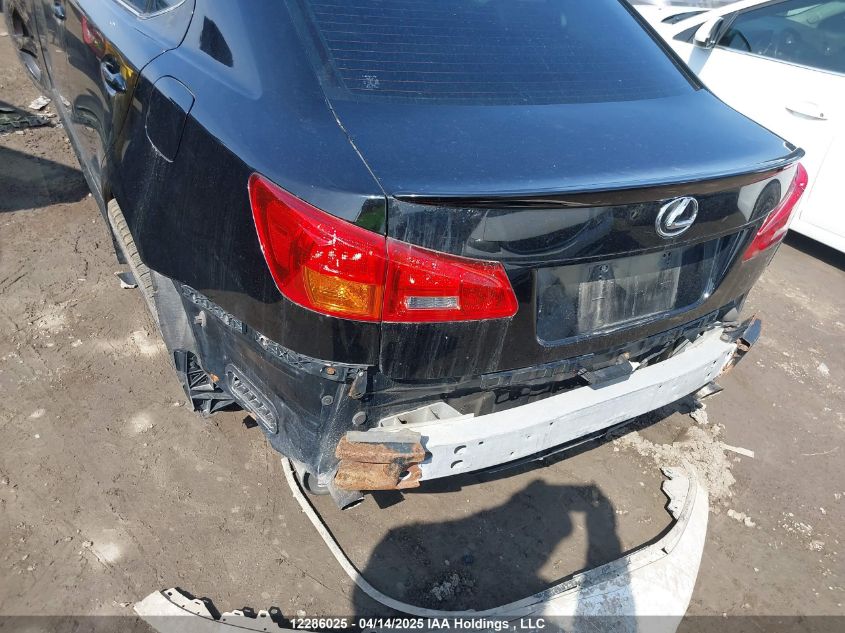 LEXUS IS 250 2007 VIN JTHBK262572026288 фото 6