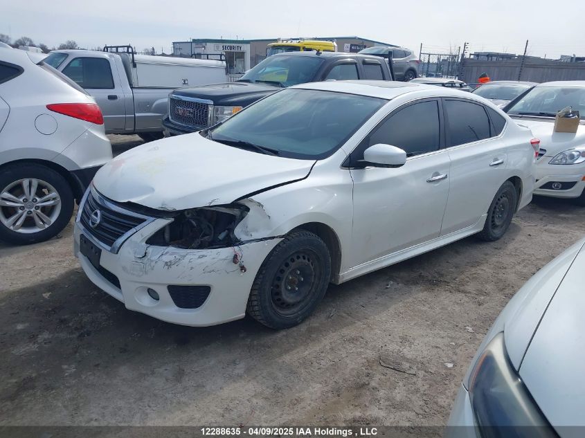 NISSAN SENTRA 2014 VIN 3N1AB7AP4EL617904 фото 2