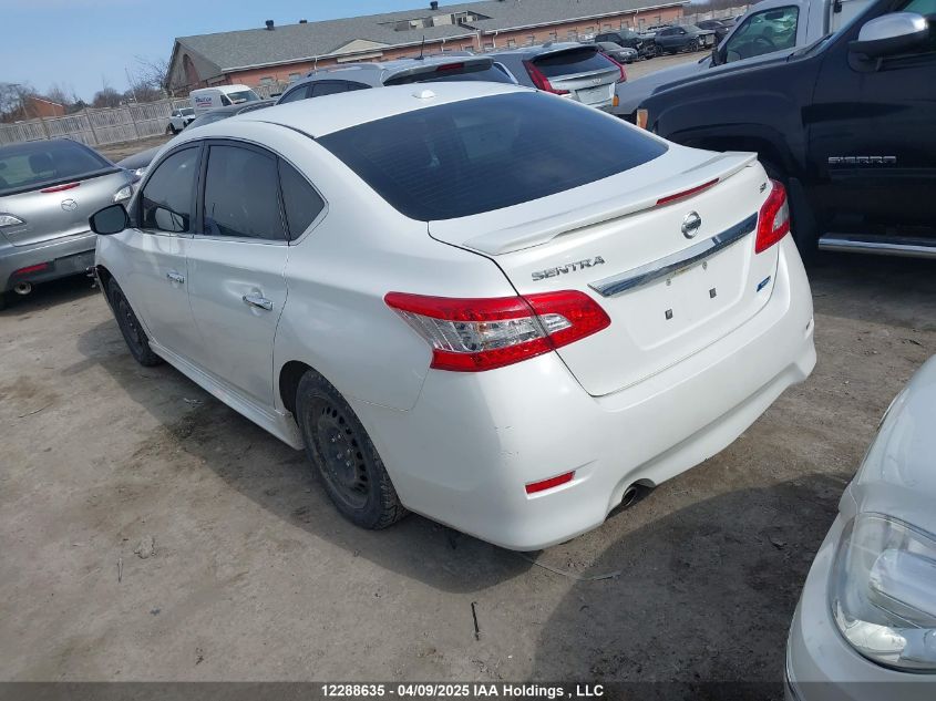 NISSAN SENTRA 2014 VIN 3N1AB7AP4EL617904 фото 3