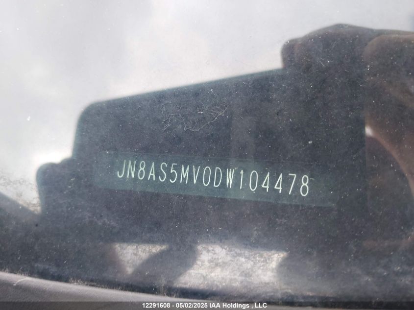 NISSAN ROGUE 2013 VIN JN8AS5MV0DW104478 фото 19