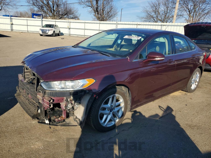 Ford Fusion 2013 VIN 3FA6P0H78DR140042