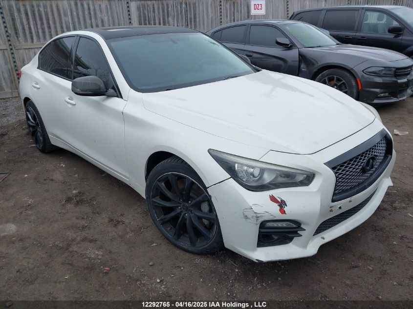 INFINITI Q50 2014 VIN JN1BV7ARXEM682405