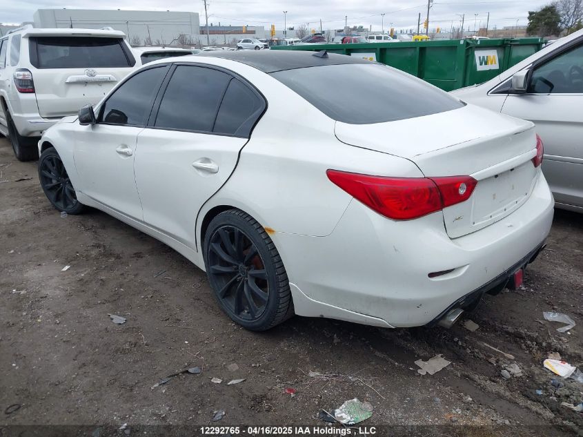 INFINITI Q50 2014 VIN JN1BV7ARXEM682405 фото 3