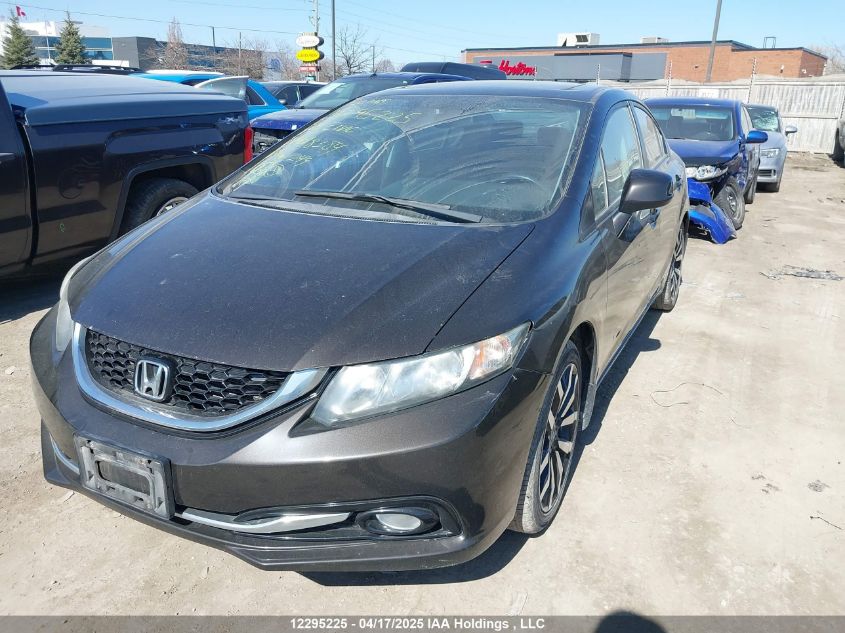 HONDA CIVIC 2013 VIN 2HGFB2F71DH018384 фото 2
