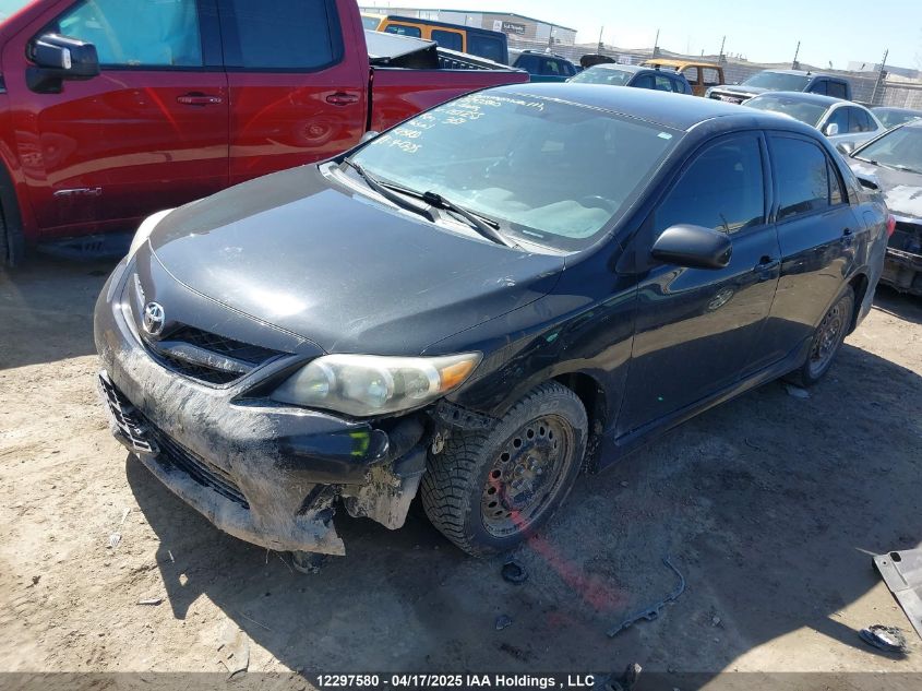 TOYOTA COROLLA 2013 VIN 2T1BU4EE5DC051255 фото 2