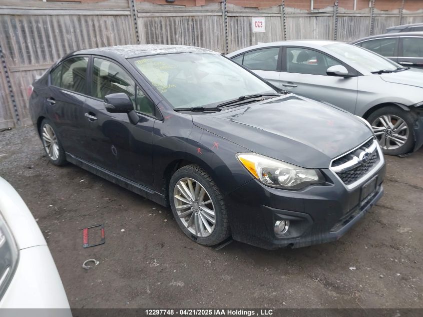 SUBARU IMPREZA 2014 VIN JF1GJAK67EH003611