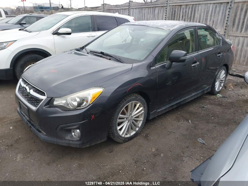 SUBARU IMPREZA 2014 VIN JF1GJAK67EH003611 фото 2