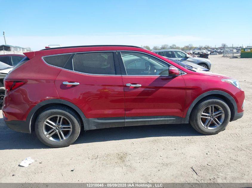HYUNDAI SANTA FE 2017 VIN 5XYZUDLB6HG483967 фото 13