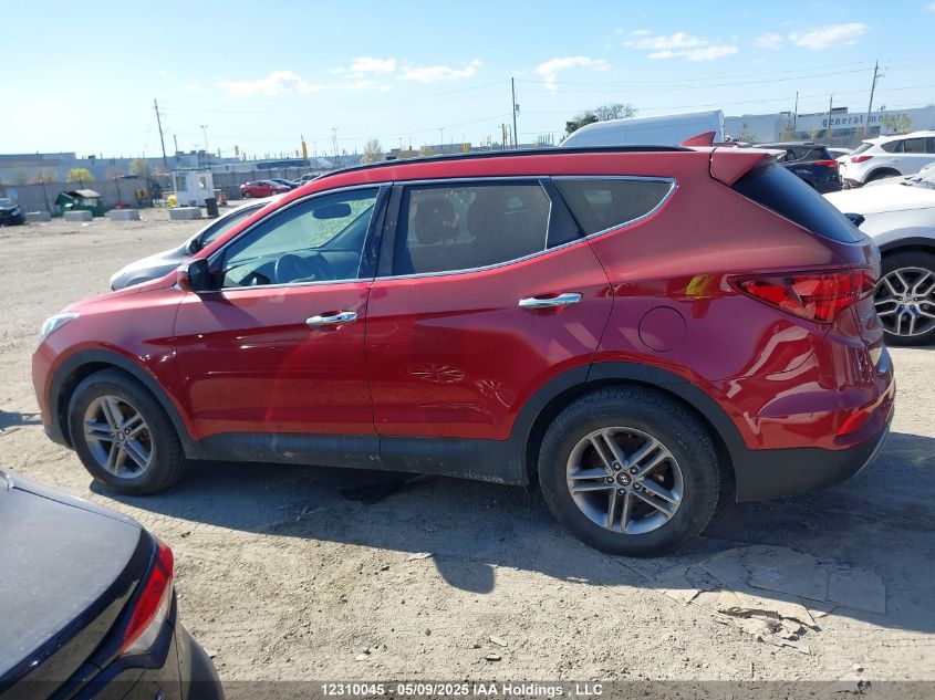 HYUNDAI SANTA FE 2017 VIN 5XYZUDLB6HG483967 фото 14