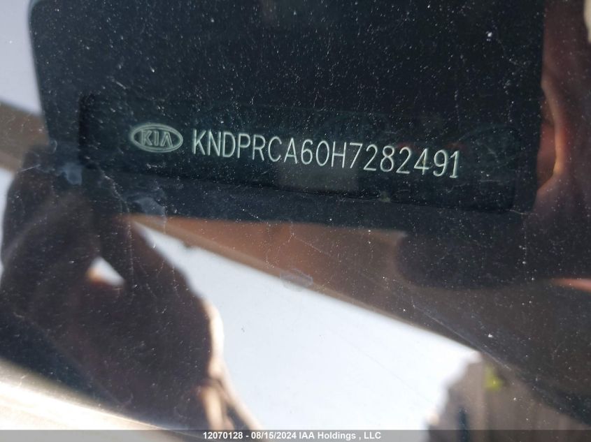 KIA SPORTAGE 2017 VIN KNDPRCA60H7282491 фото 18