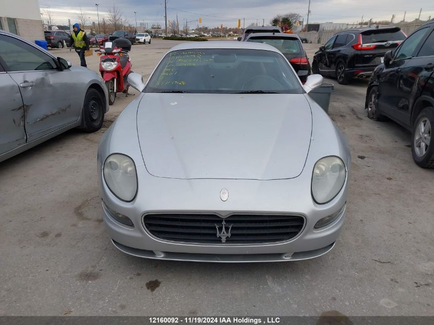MASERATI COUPE 2006 VIN ZAMBC38AX60024194 фото 12