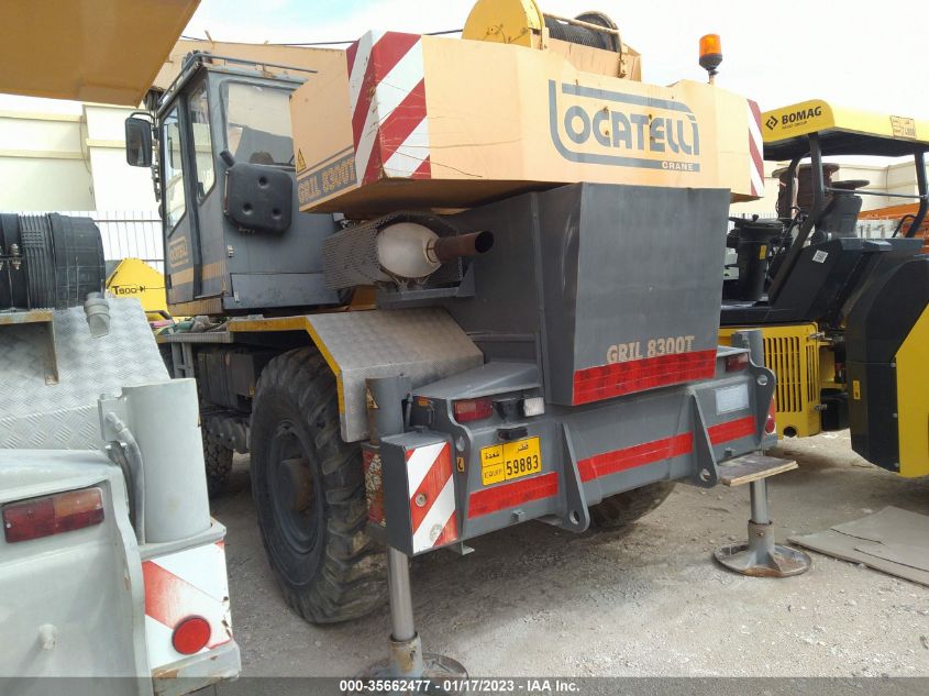 LOCATELLI 30T ROUGH TERRAIN 2015 VIN ZA999100301D04725 фото 3