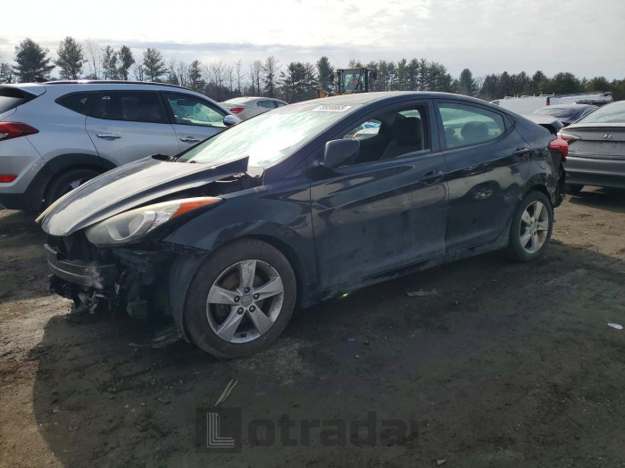 Hyundai Elantra 2013 VIN 5NPDH4AE9DH374496