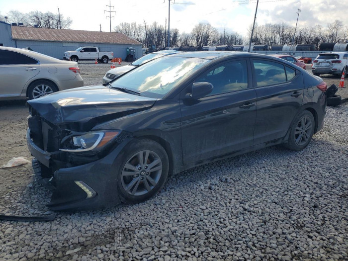 Hyundai Elantra 2017 VIN KMHD84LF3HU261270
