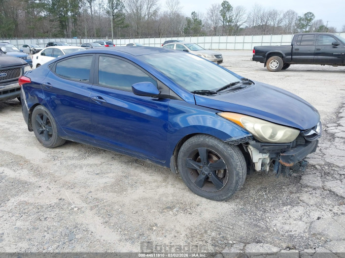 Hyundai Elantra 2013 VIN KMHDH4AE3DU748991