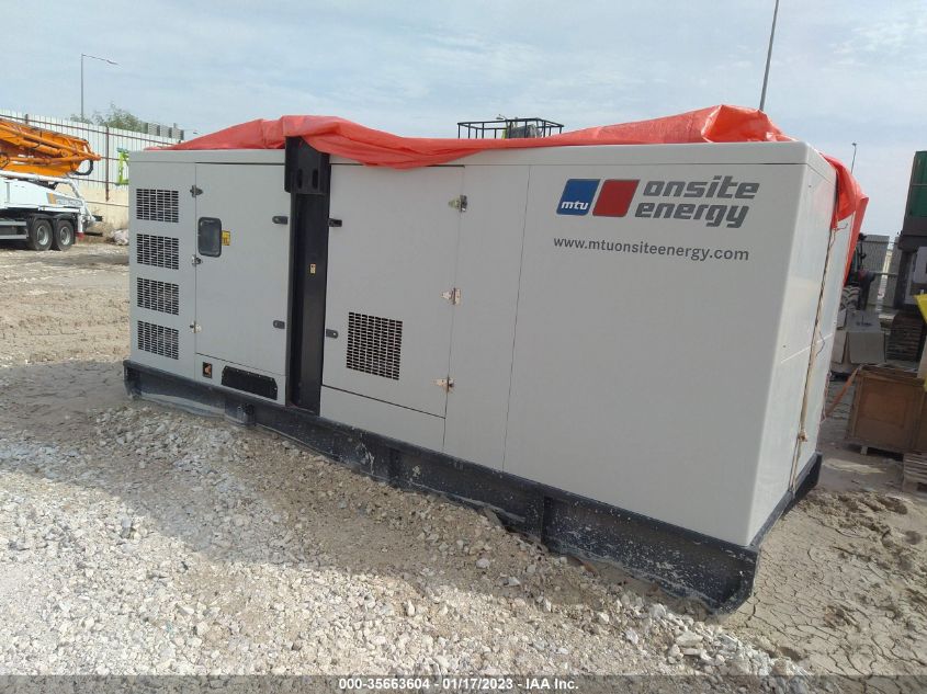 MTU DS560 2015 VIN MTUDS560500KVA