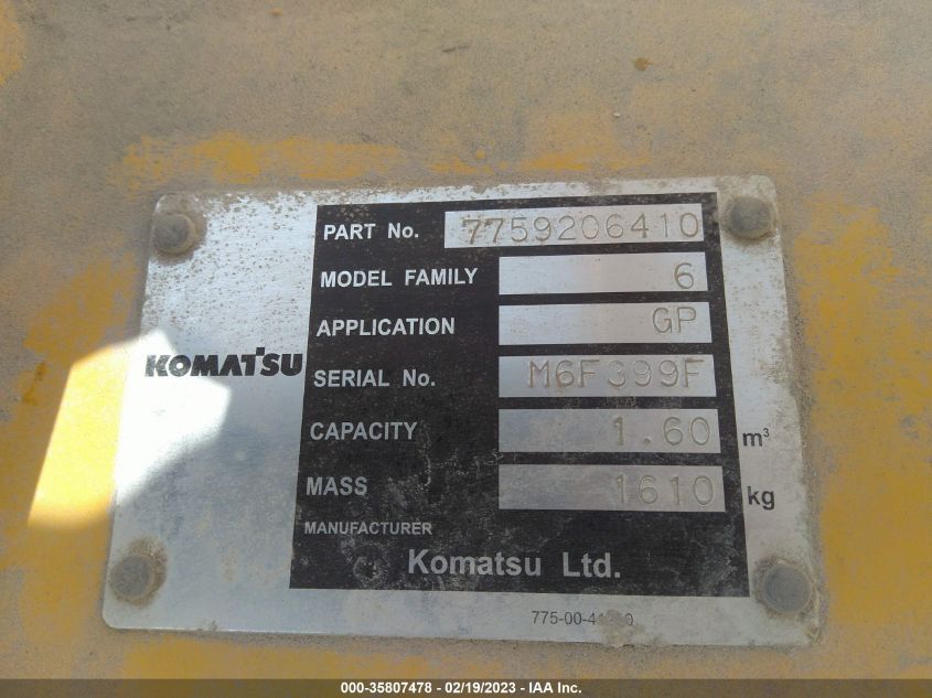 KOMATSU OTHER 2022 VIN KMTPC247PMC082841 фото 12