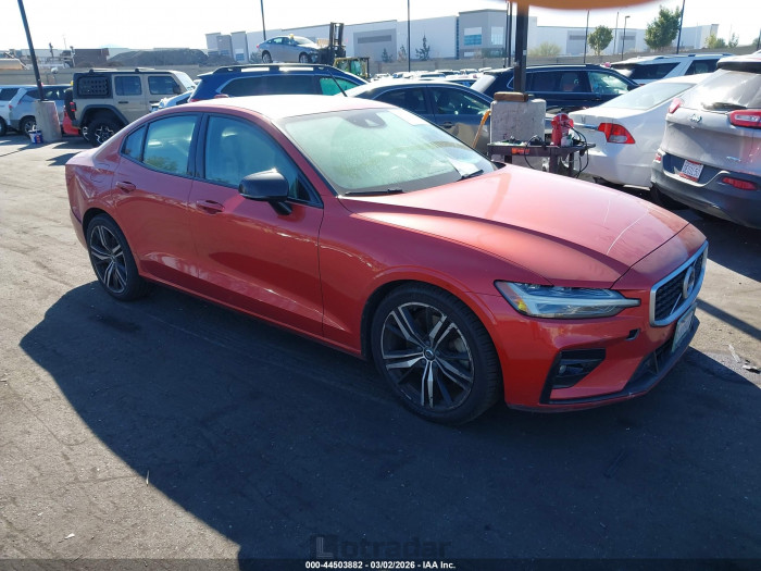 Volvo S60 2019 VIN 7JRA22TM1KG003476
