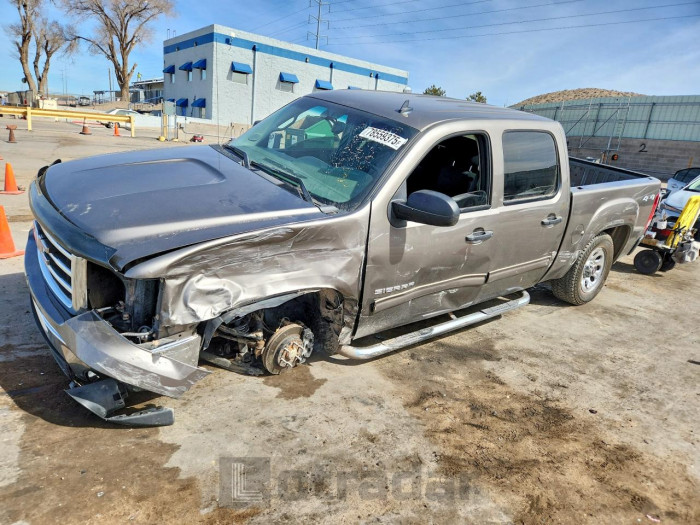 Gmc SIERRA 2013 VIN 3GTP2UEAXDG226534