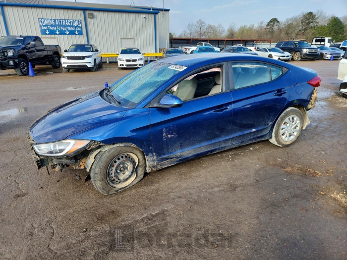 Hyundai Elantra 2018 VIN 5NPD74LF4JH355200