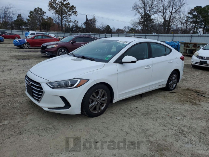 Hyundai Elantra 2018 VIN 5NPD84LF2JH322225