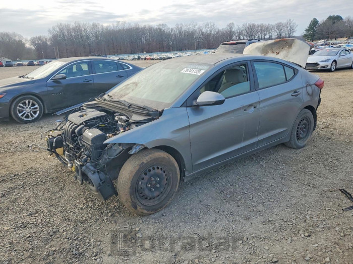 Hyundai Elantra 2017 VIN KMHD74LF6HU077637
