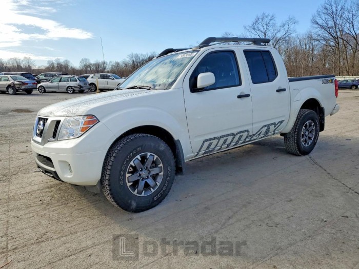 Nissan Navara (frontier) 2019 VIN 1N6AD0EV0KN778668