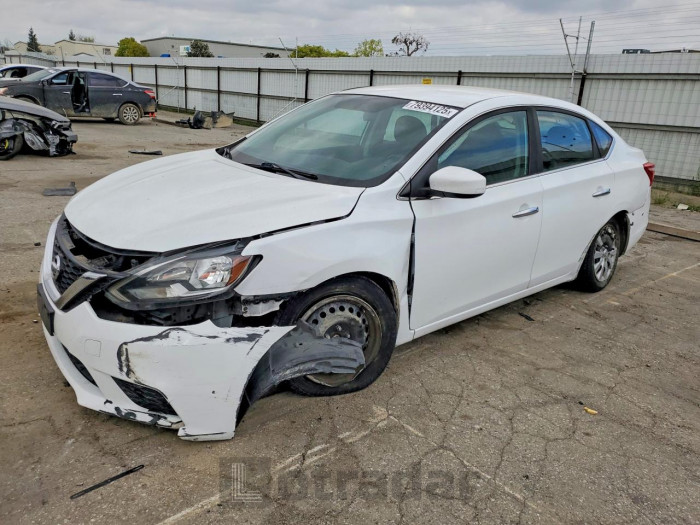 Nissan Sentra 2018 VIN 3N1AB7AP7JY253345