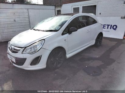 VAUXHALL CORSA LIMITED EDITION 2012 VIN W0L0SDL08C6111673