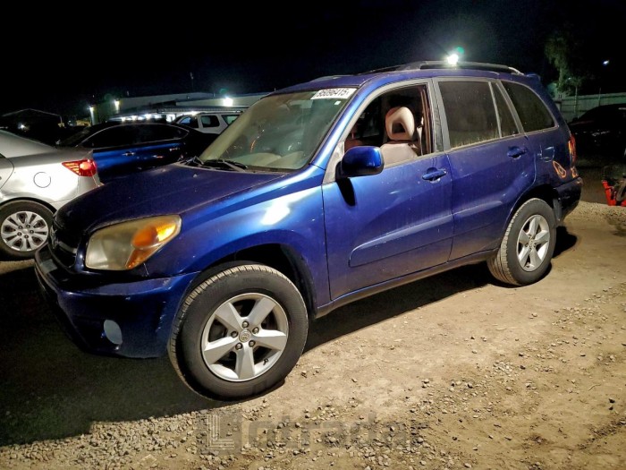 Toyota Rav 4 2004 VIN JTEGD20V140010516