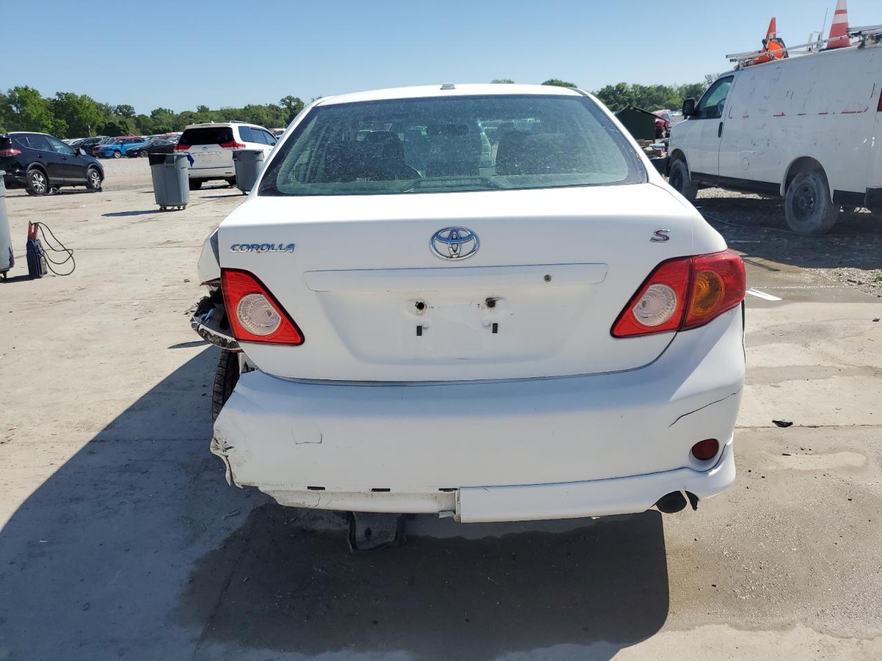 TOYOTA COROLLA 2009 VIN 2T1BU40E99C113819 фото 6