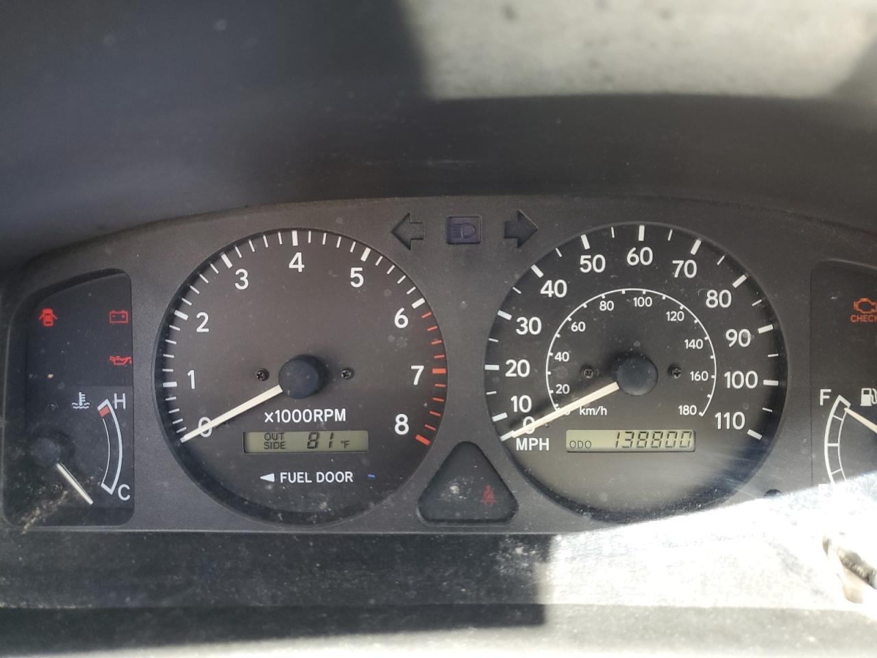 CHEVROLET PRIZM 2001 VIN 1Y1SK52861Z437836 фото 9