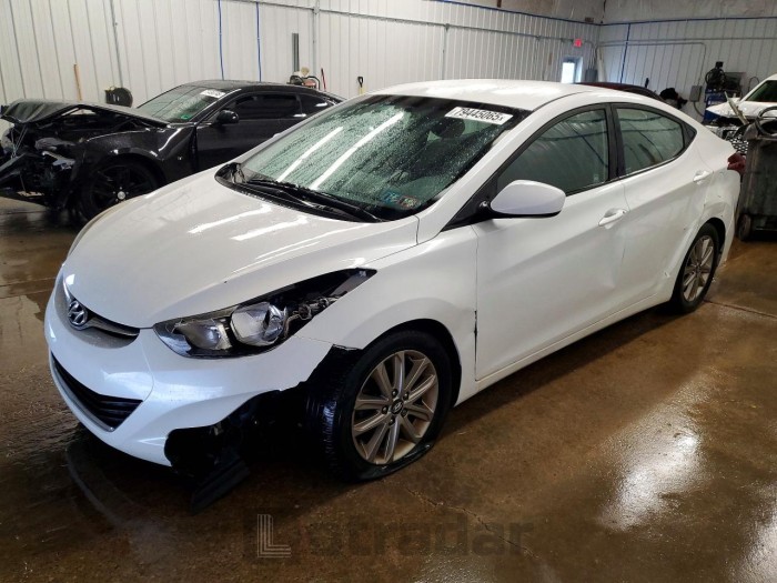 Hyundai Elantra 2016 VIN 5NPDH4AE5GH746789