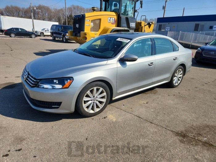 Volkswagen Passat 2012 VIN 1VWCH7A3XCC059306