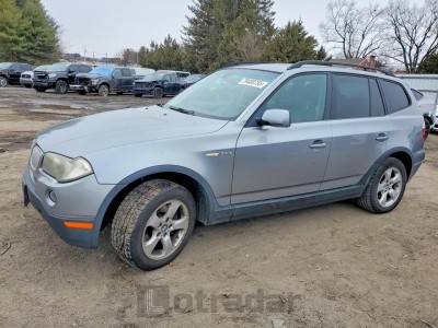 BMW X3 2007 VIN WBXPC93467WJ00266