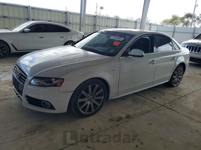 Audi A4 2012 VIN WAUEFAFL0CA118685