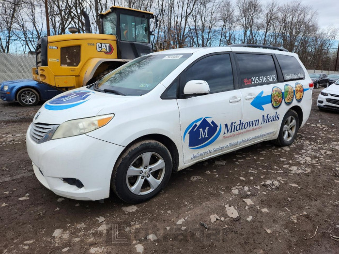 Toyota Sienna 2011 VIN 5TDKK3DC8BS002975