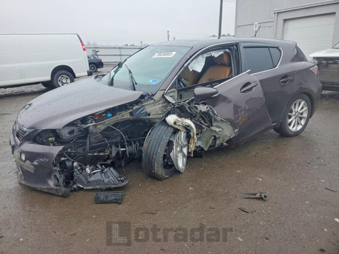 Lexus Ct 2013 VIN JTHKD5BH7D2137586