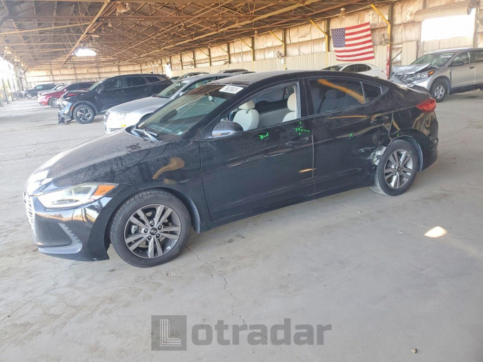 Hyundai Elantra 2018 VIN 5NPD84LF3JH343374