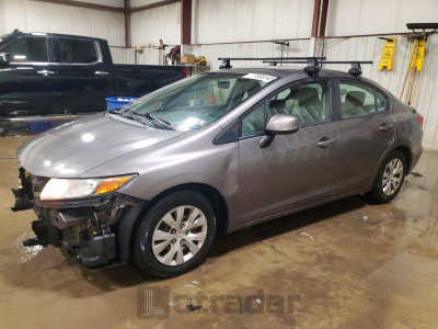 Honda Civic 2012 19XFB2F58CE346540