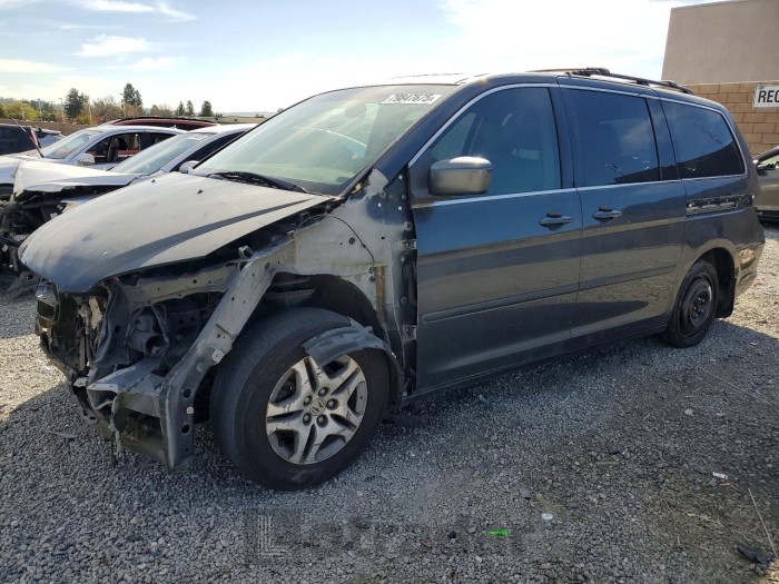 Honda Odyssey 2005 VIN 5FNRL38775B040523